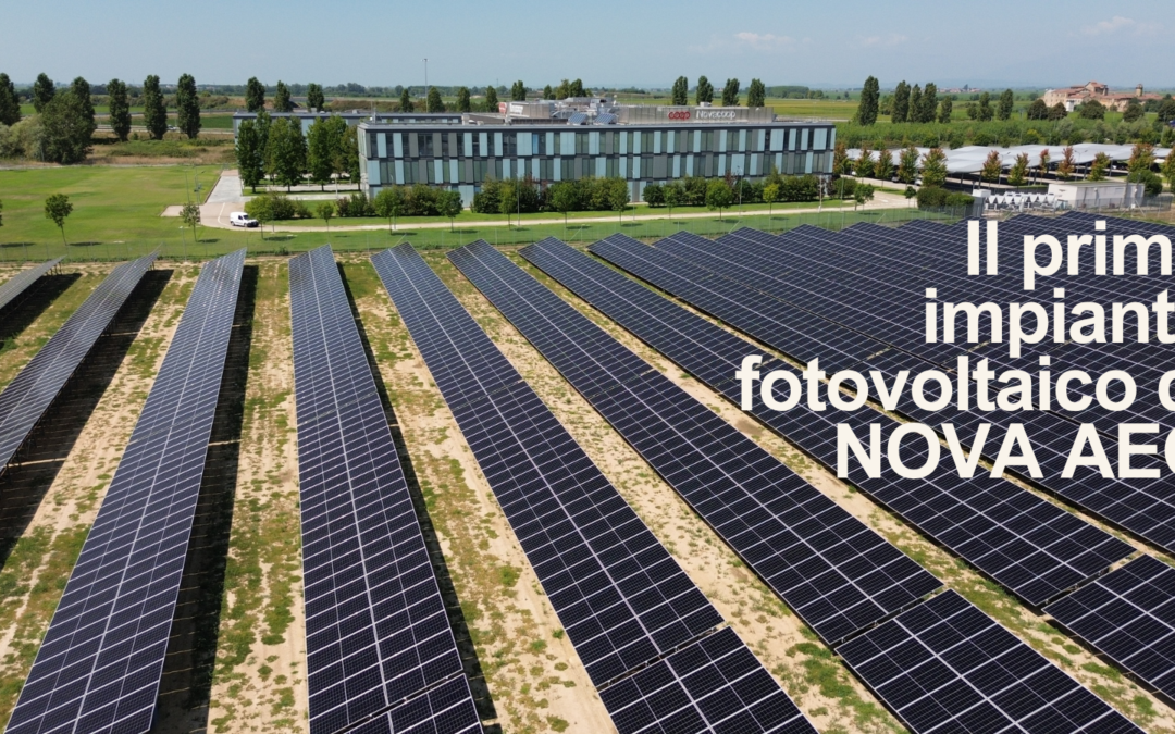 NOVA AEG inaugura il suo primo impianto fotovoltaico a Vercelli